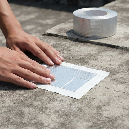 5cm x 2.5m Waterproof Aluminium Butyl Tape for DIY