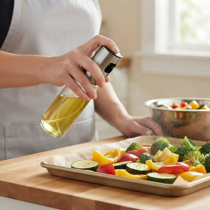 Glass Oil and Vinegar Spray Bottle 100ml