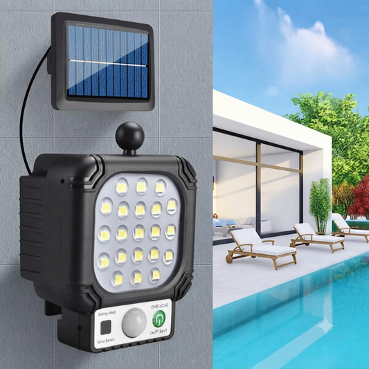 Solar Motion Sensor LED Street Lamp