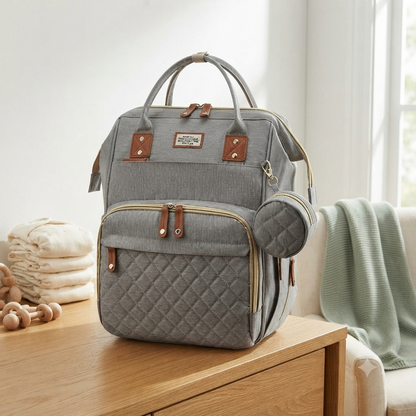 Multi-Functional Baby Diaper Bag and Bed