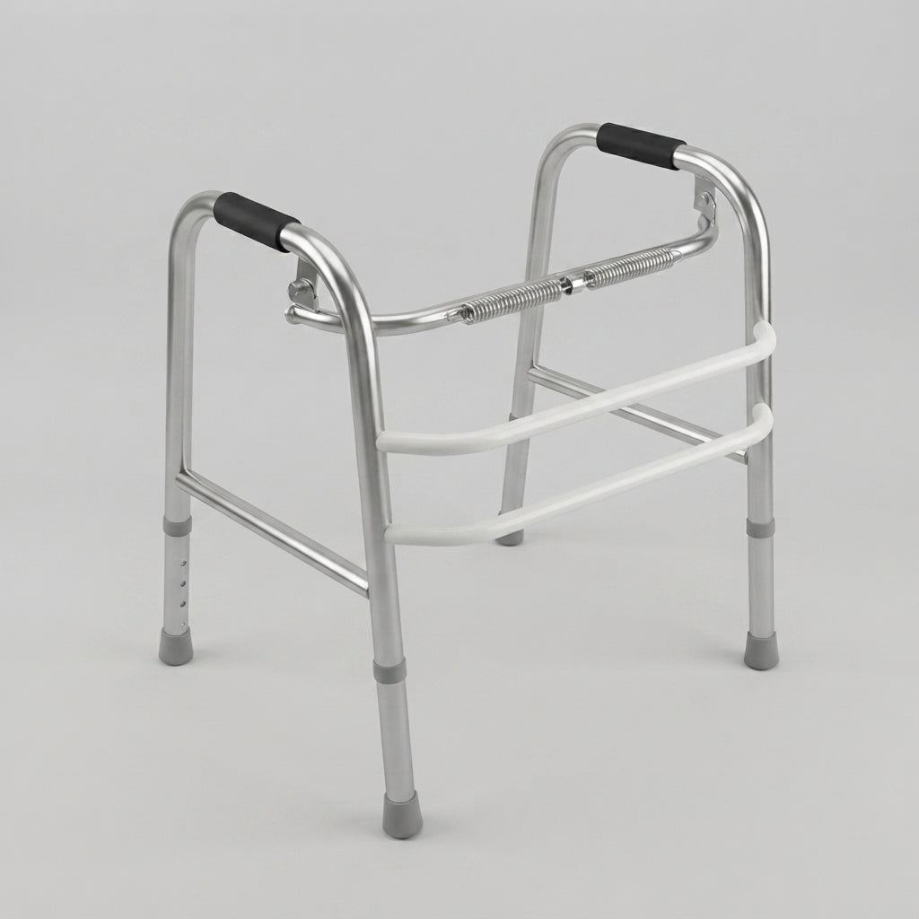 Adjustable Stainless Steel Walking Aid for Mobility Support