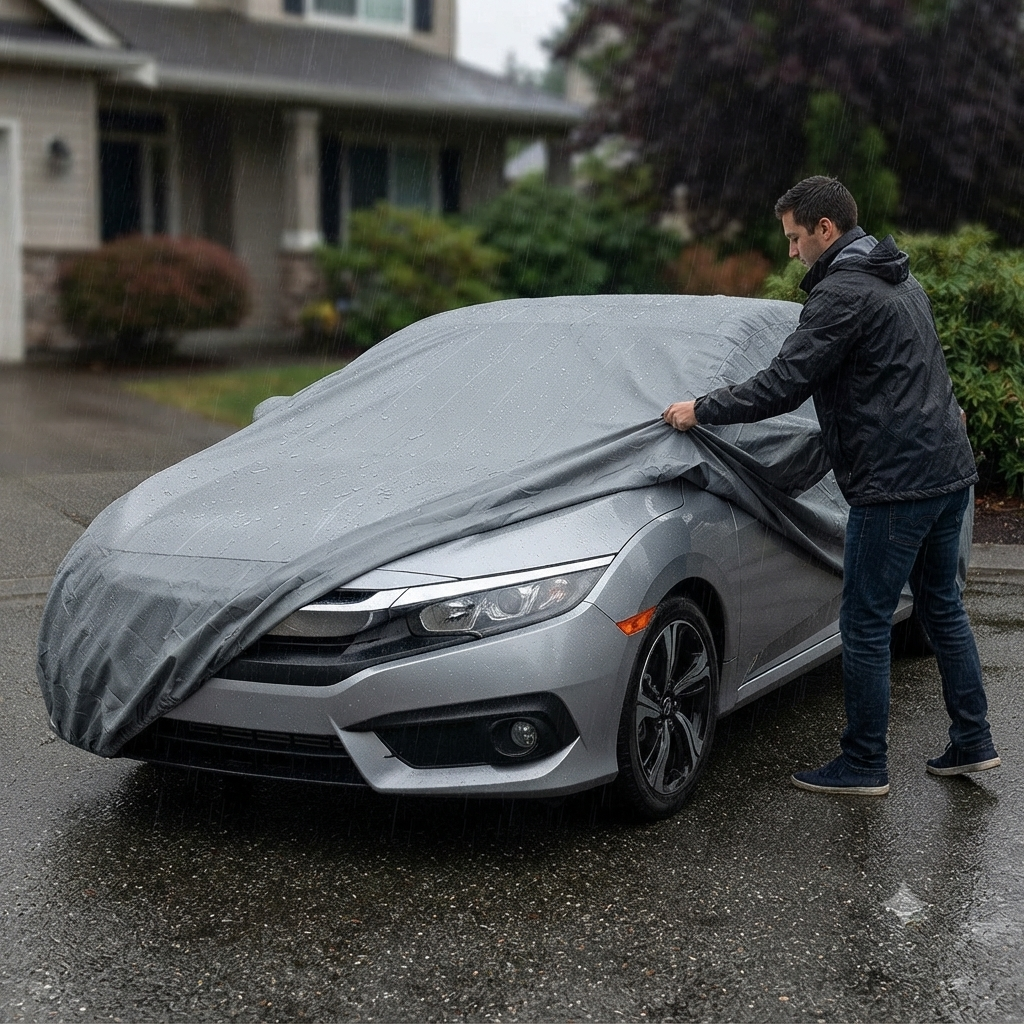 Waterproof Breathable Protective Car Cover