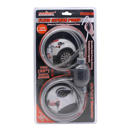 Manual Fluid Siphon Pump with Two 81.3cm Hoses
