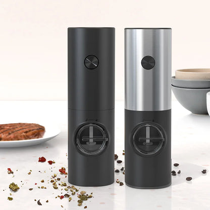 Electric Salt and Pepper Grinder Set 2 Pieces