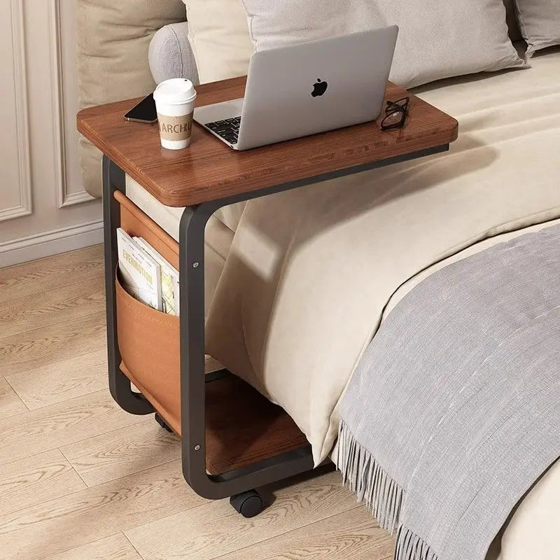 Modern Minimalist Coffee Table with Storage Shelf