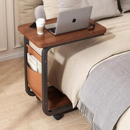 Modern Minimalist Coffee Table with Storage Shelf