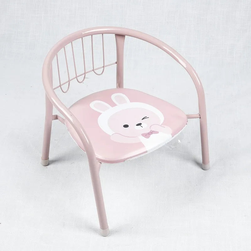 Kids Thickened Backrest Dining Chair Seat