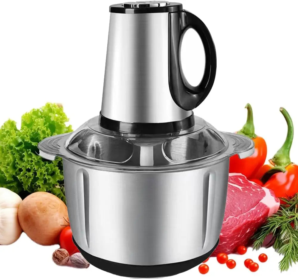 Electric Stainless Steel Food Processor 3L