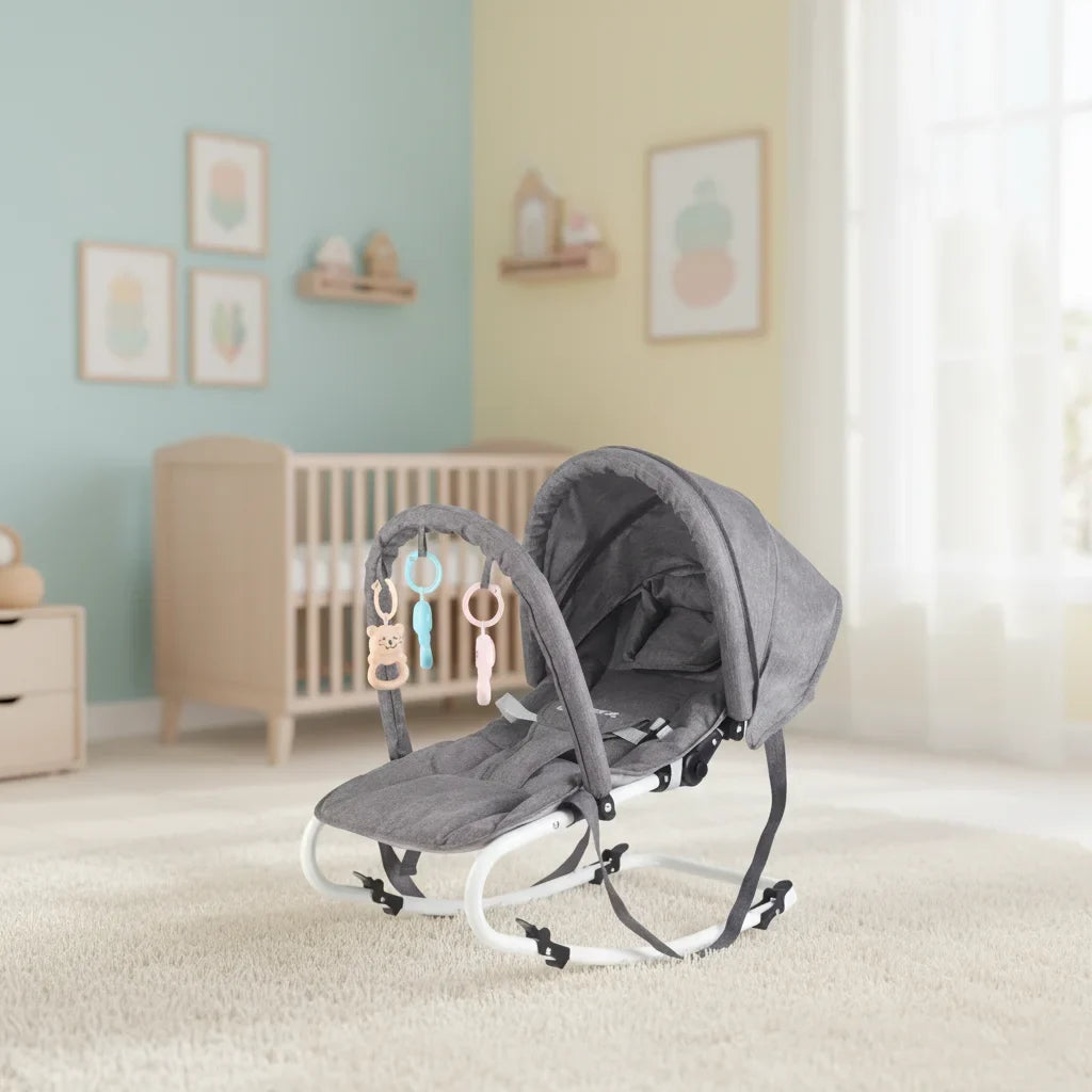 Ergonomic Baby Bouncer Rocker Chair