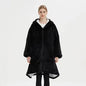 Oversized Sherpa Wearable Hoodie Blanket