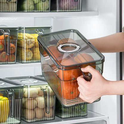 Clear Acrylic Refrigerator Storage Box