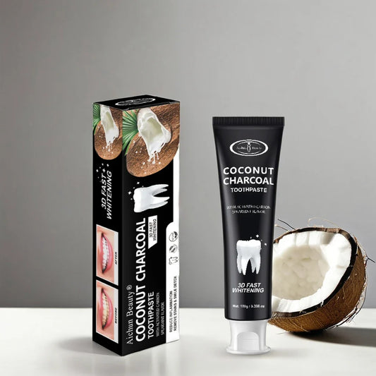 Coconut Charcoal Toothpaste Mint Extract for Teeth Whitening