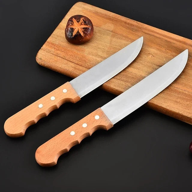 Wooden Handle Kitchen Chef Knife