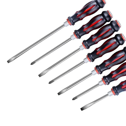 7-Piece Magnetic Percussive Screwdriver Kit for DIY