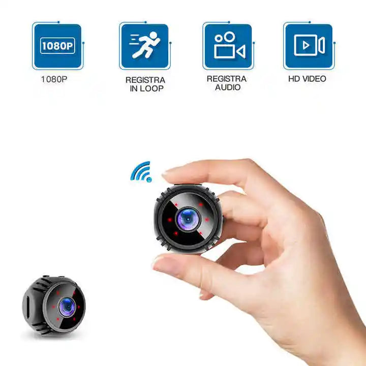 Mini Wireless WiFi Security Camera with Night Vision