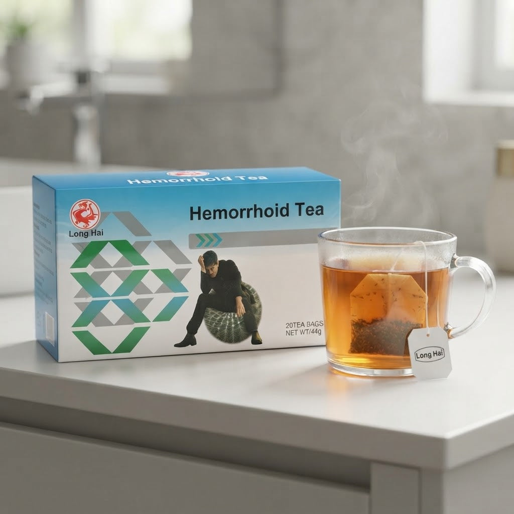 Herbal Hemorrhoid Relief Tea for Digestive and Vascular Comfort