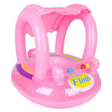 Inflatable Baby Boat Float with Sun Shade