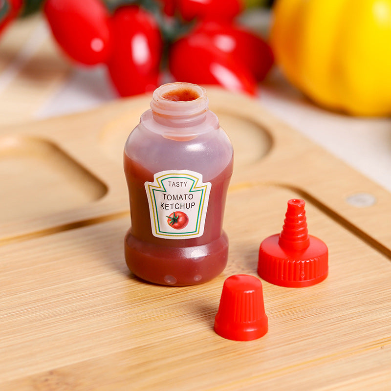 Mini 30ml Plastic Squeeze Bottle Condiment Dispenser