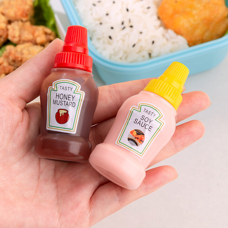 Mini 30ml Plastic Squeeze Bottle Condiment Dispenser