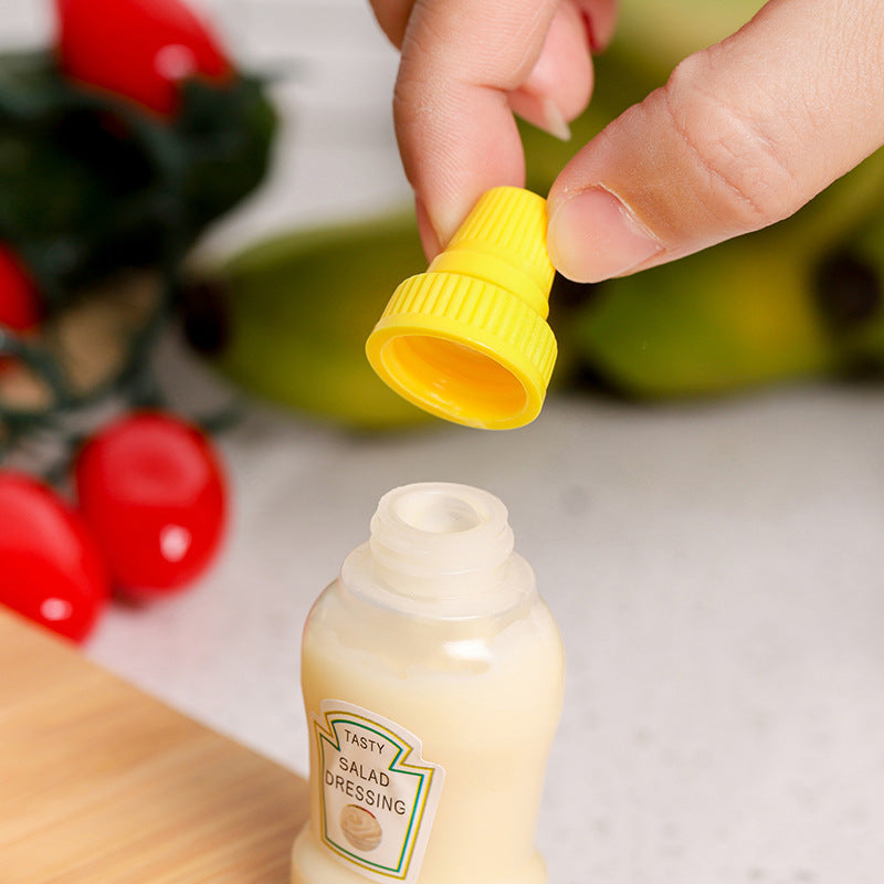 Mini 30ml Plastic Squeeze Bottle Condiment Dispenser