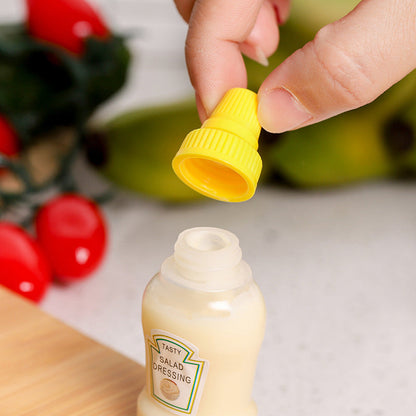 Mini 30ml Plastic Squeeze Bottle Condiment Dispenser