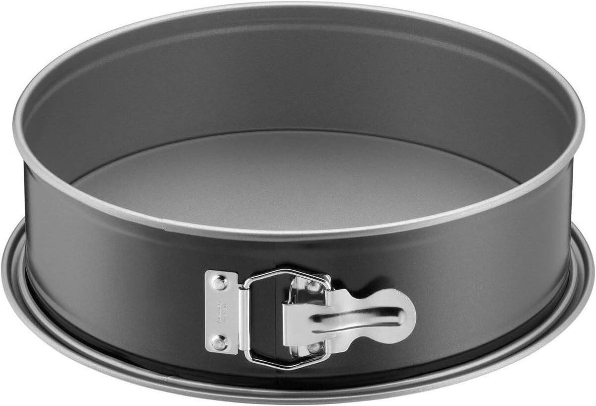 3-Piece Non-Stick Round Cake Pan Set with Removable Base