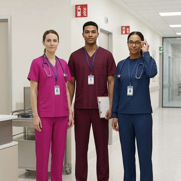Unisex Classic V-Neck Healthcare & Salon Uniform