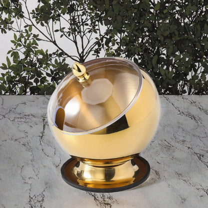 Stainless Steel Buffet Serving Bowl with Lid 14cm
