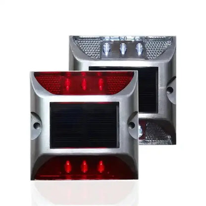 Solar LED Road Stud Light Flashing Red