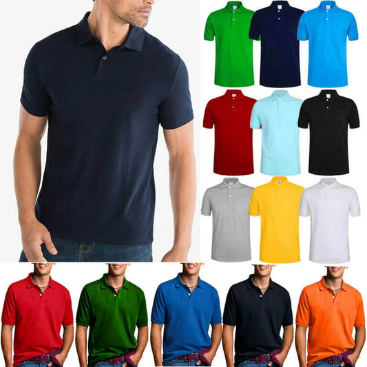 Unisex Classic Casual Everyday Polo Shirt