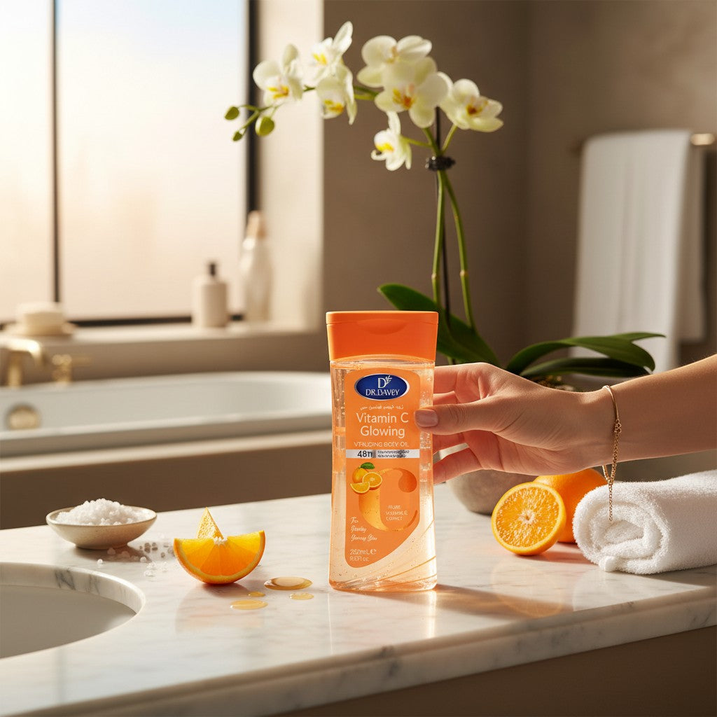 Vitamin C Brightening Body Oil Gel