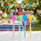 Kids 26cm Beach Bubble Wand Outdoor Toy Set