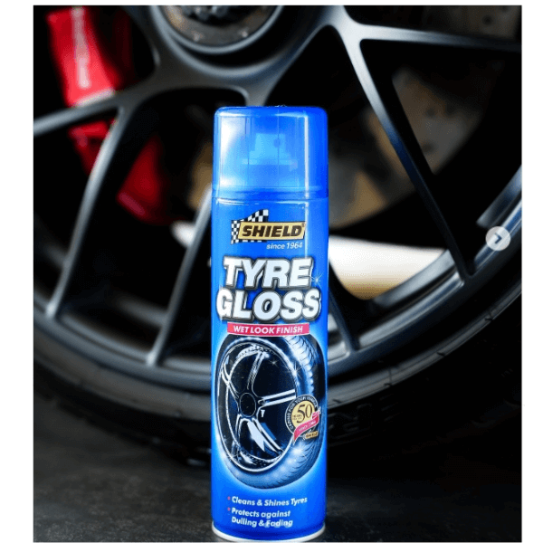 650ml Tyre Gloss Spray for Rubber Tyres and Exterior Trims