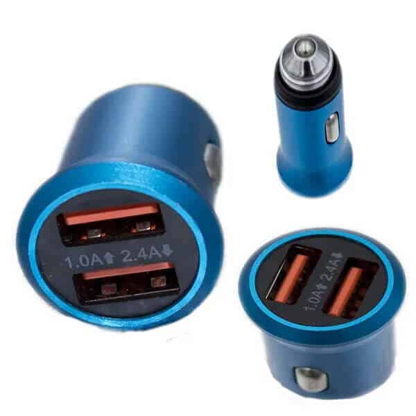 Dual Port USB Fast Car Charger Adapter