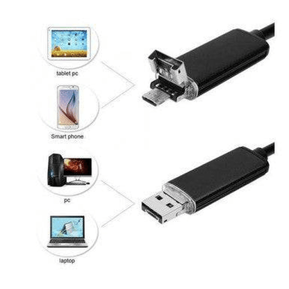 10m Waterproof USB Inspection Endoscope Camera