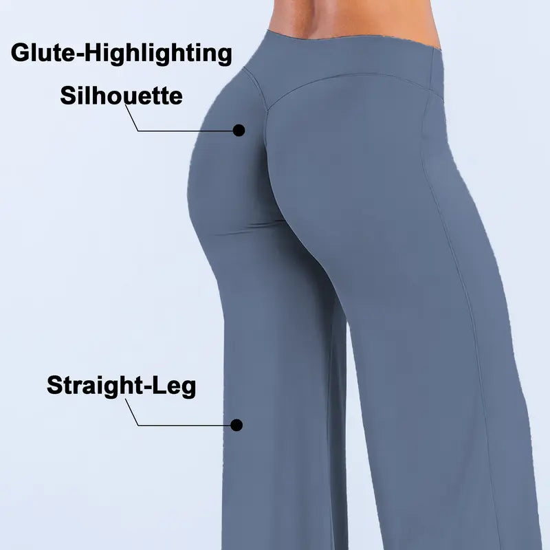 DEEFY Sav Women'S Wide Leg Training Leggings - Tummy Control, Butt Lifting, Stretchy Fitness Gym Clothes for Workout, Gym Clothes Women