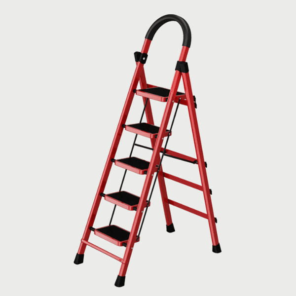 5 Step Foldable Steel Ladder