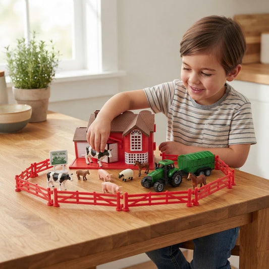 Kids Farm House Playset