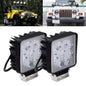 27W Waterproof LED Auxiliary Spotlight for Vehicles