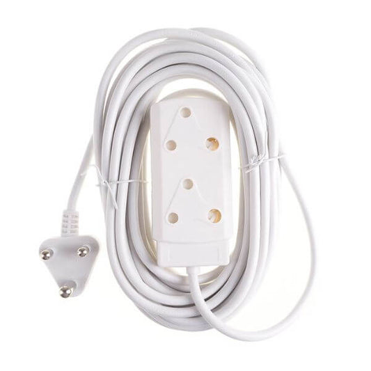 20m 2 Socket Electric Extension Cord