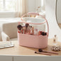 Portable Vanity Mirror Makeup Organizer Case