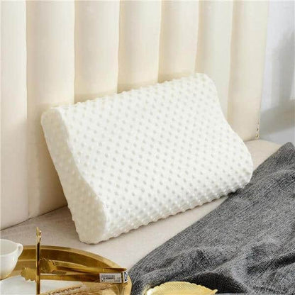 Ergonomic Natural Latex Neck Pillow