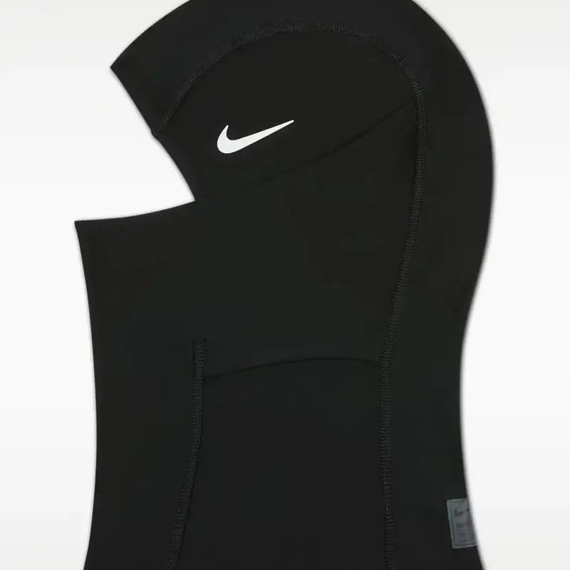 Nike Pro Therma-Fit Hyperwarm Hooded Balaclava-Style Ski Mask - Unisex Adult Thermal Face Mask with Dri-Fit Tech, Convertible Cover, Machine Washable for Winter Sports, Running, Black Facemask