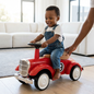 Kids Vintage Style Ride-On Racing Car Toy