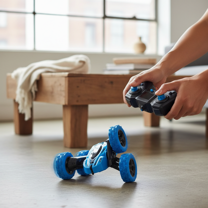 Kids Double-Sided 360 Stunt Remote Control Car Toy
