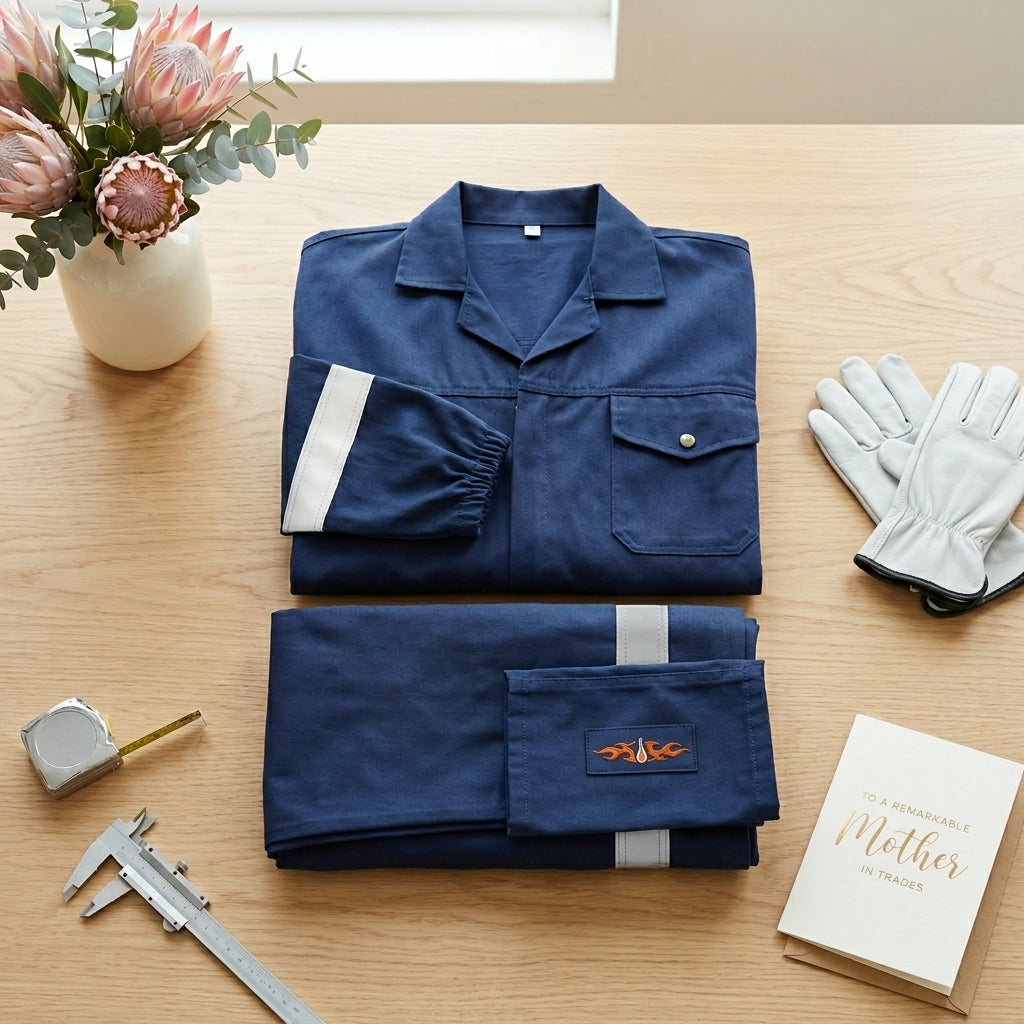 Unisex Reflective Two-Piece Poly Cotton Conti Suit Overalls