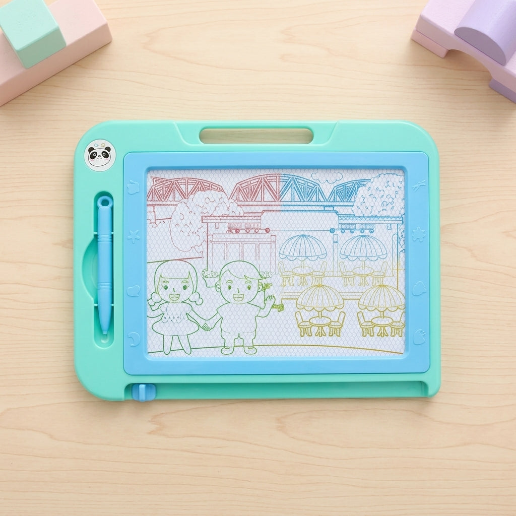 Kids Colorful Magnetic Drawing and Sketch Board