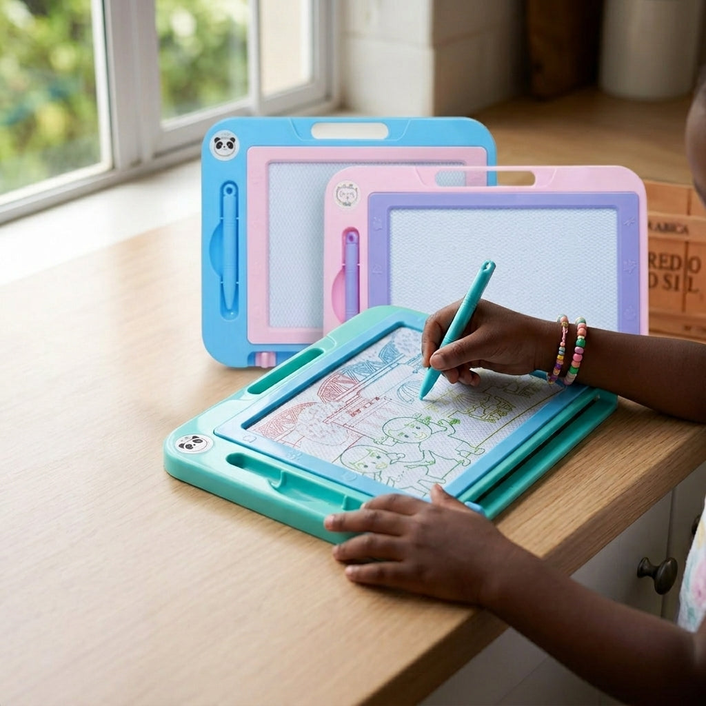 Kids Colorful Magnetic Drawing and Sketch Board