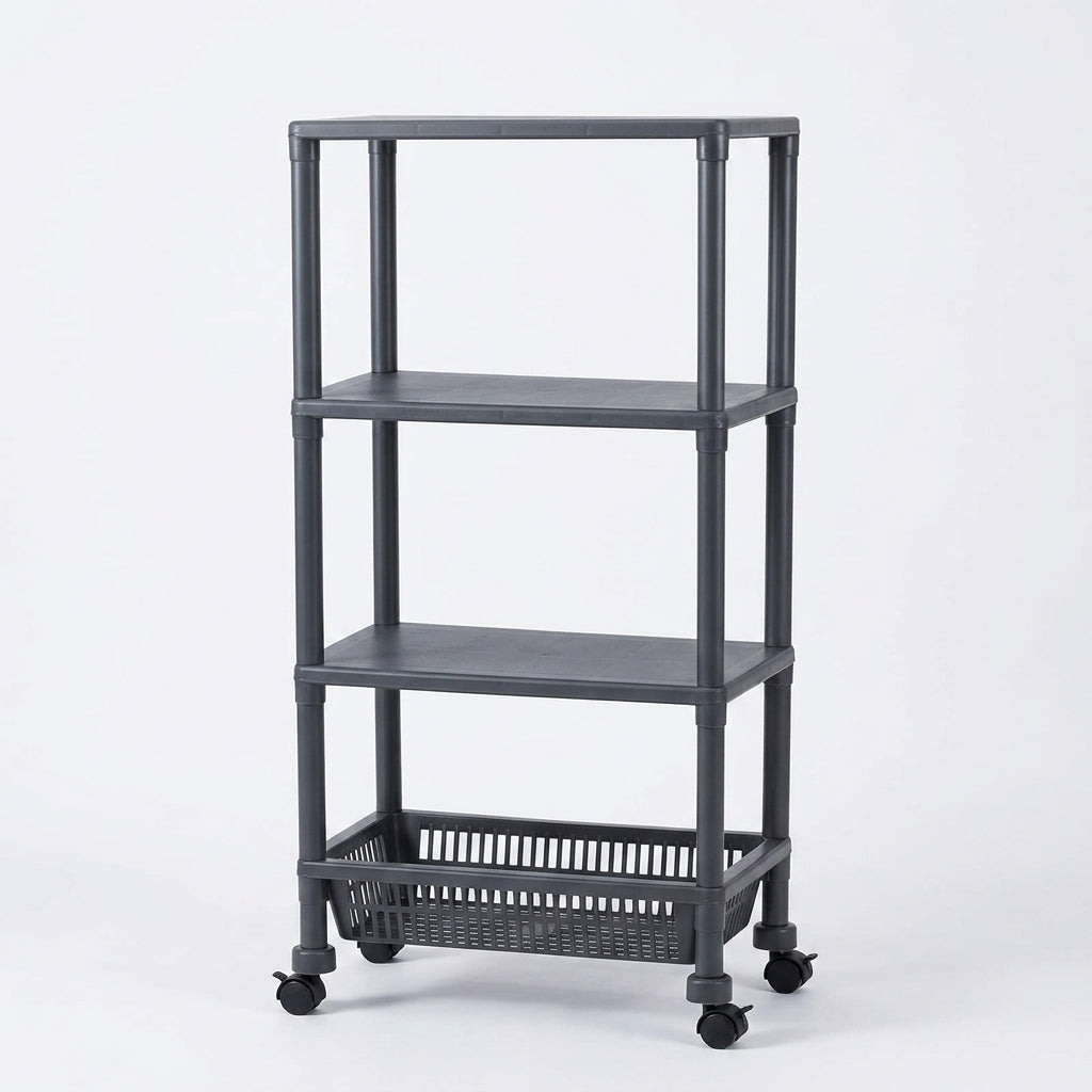 Easily Assembled Adjustable Kitchen Storage Rack