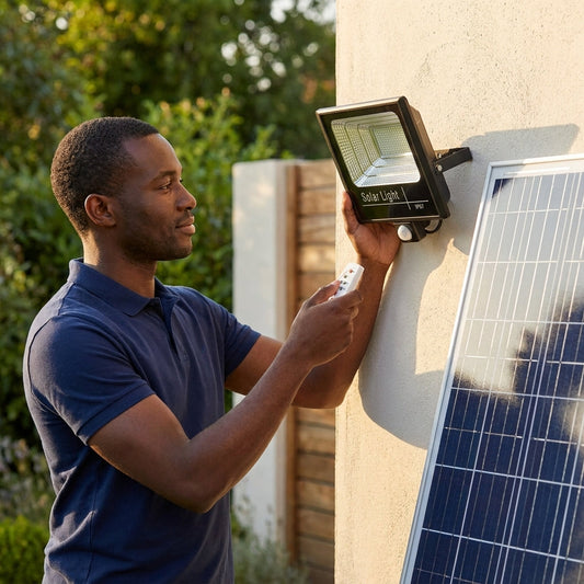 Outdoor Garden Solar Light with Panel 1000W